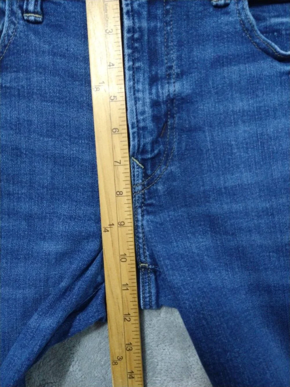 American Eagle Jeans Mens 32x32 Blue Denim Slim Straight Airflex Medium Wash